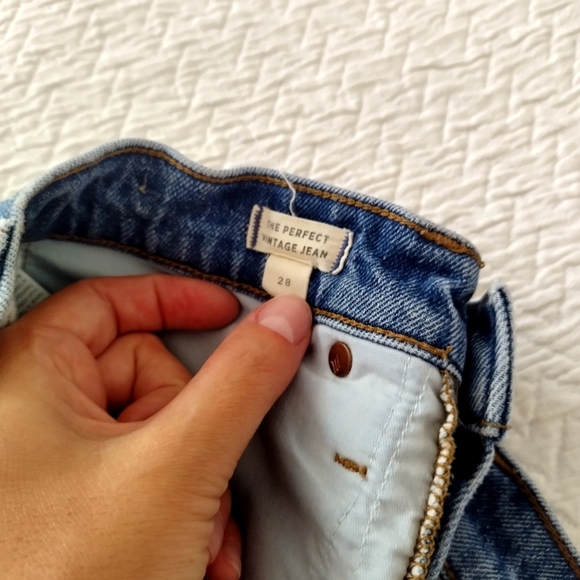 Madewell The Perfect Vintage Jean Sz 28 - Picture 8 of 11
